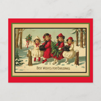 Weihnachtspostkarte Postkarte
