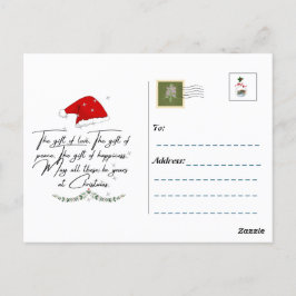 Weihnachtspostkarte Postkarte