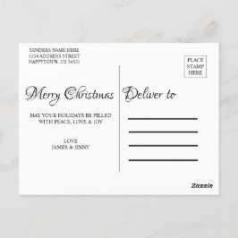 Weihnachtspostkarte Postkarte