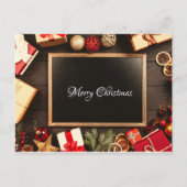 Weihnachtspostkarte Postkarte (Vorderseite)