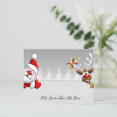 Weihnachtspostkarte Postkarte (Stehend Vorderseite)