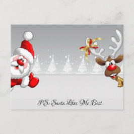 Weihnachtspostkarte Postkarte