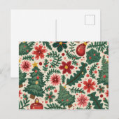 Weihnachtspostkarte Postkarte (Vorne/Hinten)