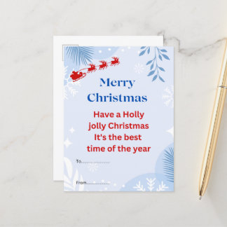 Weihnachtspostkarte Postkarte
