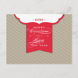 WEIHNACHTSpostkarte:: Revers 3L Feiertagspostkarte