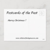 Weihnachtspostkarte - Rom Feiertagspostkarte (Rückseite)