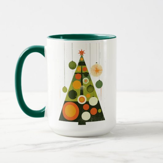 Weihnachtspostkarte Tasse (Links)