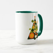 Weihnachtspostkarte Tasse (VorderseiteRechts)