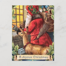 Weihnachtspostkarte Vintag Feiertagspostkarte