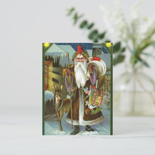 Weihnachtspostkarten Feiertagspostkarte (Stehend Vorderseite)