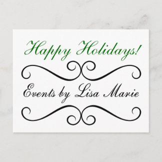 Weihnachtspostkarten Feiertagspostkarte