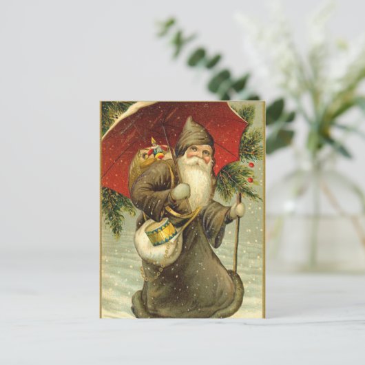 Weihnachtspostkarten Feiertagspostkarte (Stehend Vorderseite)