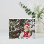 Weihnachtspostkarten Feiertagspostkarte (Stehend Vorderseite)