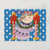 Weihnachtspostkarten Nordpol Postkarte (Vorderseite)