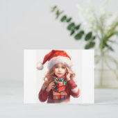 Weihnachtspostkarten| Postkarte (Stehend Vorderseite)