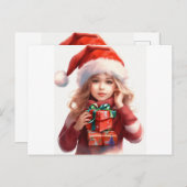 Weihnachtspostkarten| Postkarte (Vorne/Hinten)