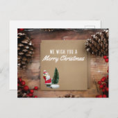 Weihnachtspostkarten Postkarte (Vorne/Hinten)