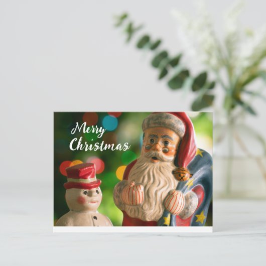 Weihnachtspostkarten Postkarte (Stehend Vorderseite)