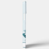 Weihnachtsprinzessin Dark Hair verzauberte Owl Gir Case-Mate iPhone Hülle (Rückseite / Rechts)