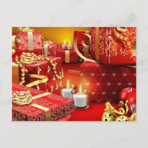 Weihnachtsprodukte Feiertagspostkarte