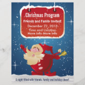 Weihnachtsprogramm Flyer (Hinten)