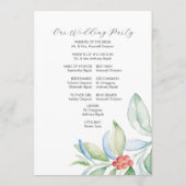 Weihnachtsprogramme Elegante Winterlandschaft Programm (Rückseite)