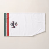 Weihnachtspterodaktylus Handtuch (Handtuch)