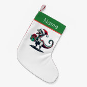 Weihnachtspterodaktylus Kleiner Weihnachtsstrumpf (Vorderansicht (hängend))