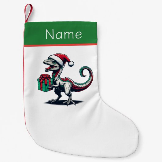 Weihnachtspterodaktylus Kleiner Weihnachtsstrumpf (Vorderseite)