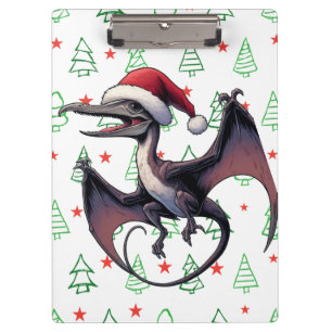 Weihnachtspterodaktylus Klemmbrett