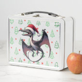 Weihnachtspterodaktylus Metall Brotdose (Beispiel)