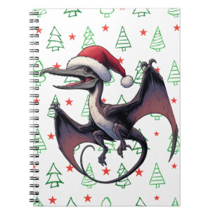 Weihnachtspterodaktylus Notizblock