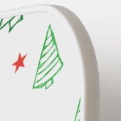 Weihnachtspterodaktylus Pickleball Schläger (Linke Seite)