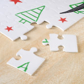 Weihnachtspterodaktylus Puzzle (Seite)