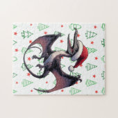 Weihnachtspterodaktylus Puzzle (Horizontal)