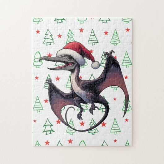 Weihnachtspterodaktylus Puzzle (Vertikal)