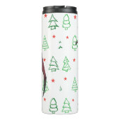 Weihnachtspterodaktylus Thermosbecher (Rückseite)