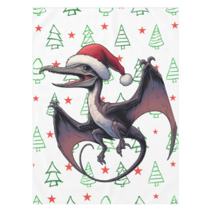 Weihnachtspterodaktylus Tischdecke