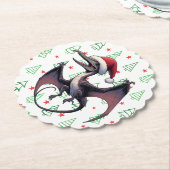 Weihnachtspterodaktylus Untersetzer (angewinkelt)