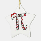 Weihnachtspu-Mathe-Verzierung Keramikornament (Links)