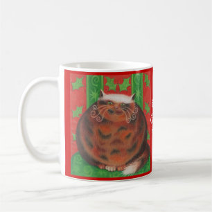 Weihnachtspud "Weihnachtswünsche aufpassen" Tasse