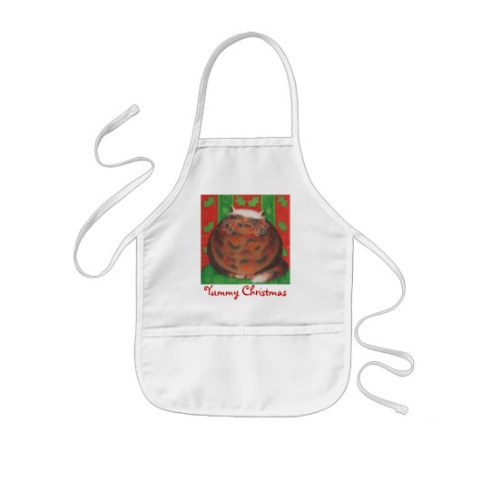 Weihnachtspud "Yummy Christmas" Schürze (Vorne)