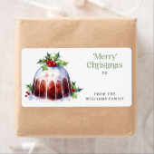 Weihnachtspudding Aquarell bis vom Geschenktag (Insitu)