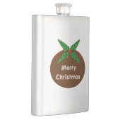 Weihnachtspudding benutzerdefinierte Flaschen Flachmann (Rechts)