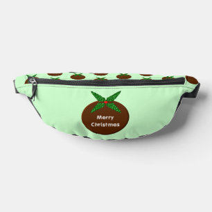 Weihnachtspudding Custom Bauchtasche