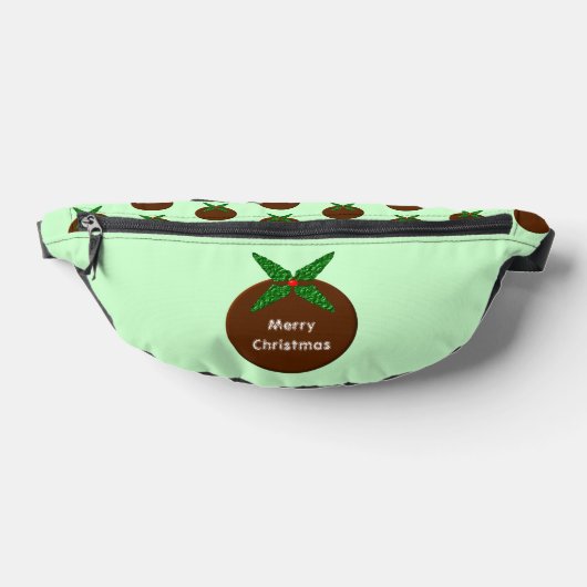 Weihnachtspudding Custom Bauchtasche (Ablage )