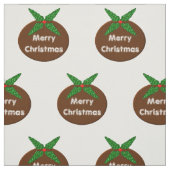 Weihnachtspudding Custom Craft Fabric Stoff (Muster)