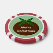 Weihnachtspudding Custom Pokerchips (Einzeln)