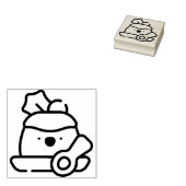 Weihnachtspudding Gummistempel (Stempel)