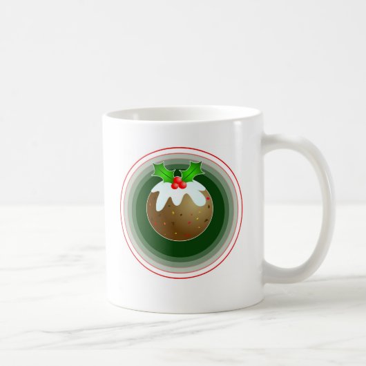 Weihnachtspudding Kaffeetasse (Rechts)